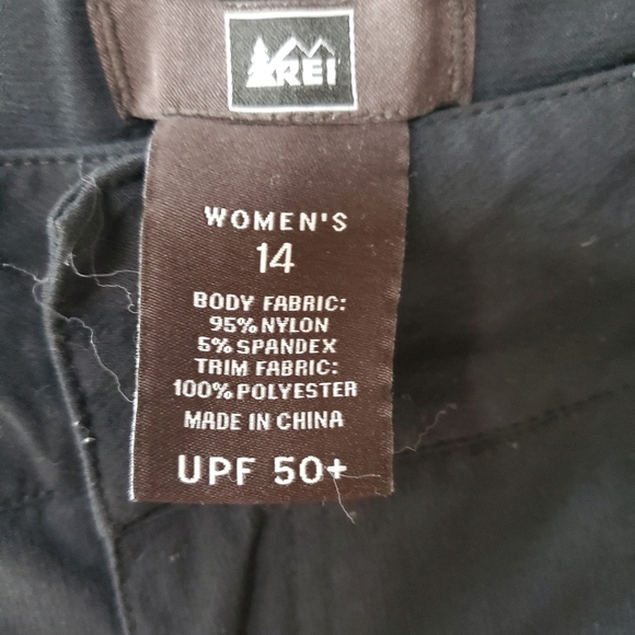 REI Womens Convertible Trail Pants, UPF 50 Size 14 - Picture 3 of 4